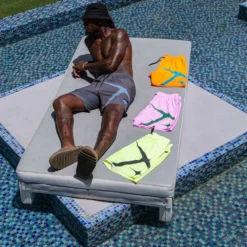 Grey Summer Board Shorts -Fashion Jewelry Discount Store grey summer board shorts gld men the gld shop 5 scaled