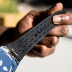 42MM Iced Alpha Era 316 W/ Rubber Strap -Fashion Jewelry Discount Store iced alpha era 316 w rubber strap gld men the gld shop 9 scaled