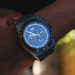 42MM Iced Alpha Era Black -Fashion Jewelry Discount Store iced alpha era black gld men the gld shop 3 scaled