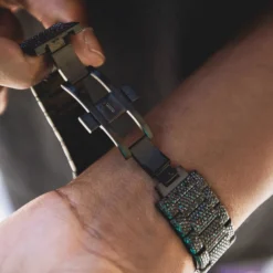 42MM Iced Alpha Era Black -Fashion Jewelry Discount Store iced alpha era black gld men the gld shop 6 scaled