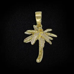 Iced Palm Tree -Fashion Jewelry Discount Store iced palm tree gld men the gld shop 4