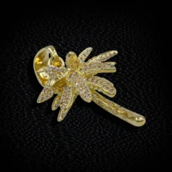 Iced Palm Tree -Fashion Jewelry Discount Store iced palm tree gld men the gld shop 6