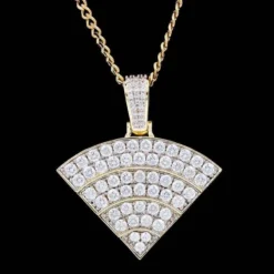 Iced Wifi Pendant -Fashion Jewelry Discount Store iced wifi pendant gld men the gld shop 4