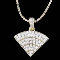 Iced Wifi Pendant -Fashion Jewelry Discount Store iced wifi pendant gld men the gld shop 8