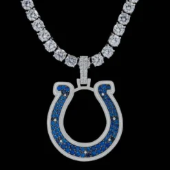Indianapolis Colts Pendant -Fashion Jewelry Discount Store indianapolis colts pendant gld men the gld shop 13