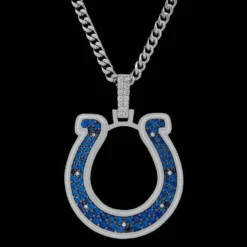 Indianapolis Colts Pendant -Fashion Jewelry Discount Store indianapolis colts pendant gld men the gld shop 7
