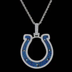 Indianapolis Colts Pendant -Fashion Jewelry Discount Store indianapolis colts pendant gld men the gld shop 9