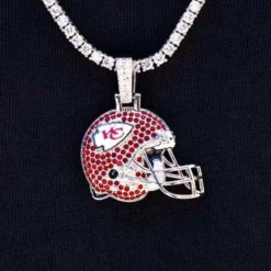 Kansas City Chiefs Helmet Pendant