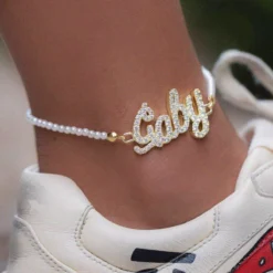 Kulture Font Anklet 12 Kulture Font Anklet -Fashion Jewelry Discount Store kulture font anklet gld women the gld shop 5