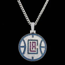 LA Clippers Pendant 12 LA Clippers Pendant -Fashion Jewelry Discount Store la clippers pendant gld men the gld shop 5
