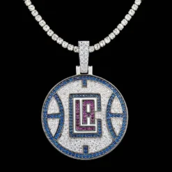 LA Clippers Pendant 13 LA Clippers Pendant -Fashion Jewelry Discount Store la clippers pendant gld men the gld shop 6