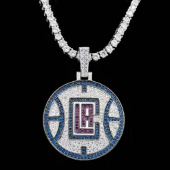 LA Clippers Pendant 14 LA Clippers Pendant -Fashion Jewelry Discount Store la clippers pendant gld men the gld shop 7