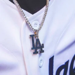 LA Dodgers 150th Anniversary Logo -Fashion Jewelry Discount Store la dodgers 150th anniversary logo gld men the gld shop 3