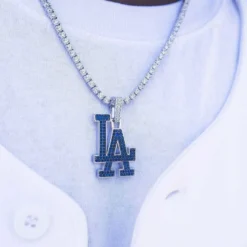 LA Dodgers 150th Anniversary Logo -Fashion Jewelry Discount Store la dodgers 150th anniversary logo gld men the gld shop 4