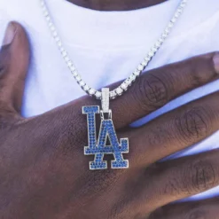 LA Dodgers 150th Anniversary Logo -Fashion Jewelry Discount Store la dodgers 150th anniversary logo gld men the gld shop 5