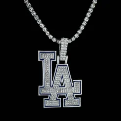 LA Dodgers Pendant -Fashion Jewelry Discount Store la dodgers pendant gld men the gld shop 11