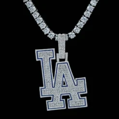 LA Dodgers Pendant -Fashion Jewelry Discount Store la dodgers pendant gld men the gld shop 12
