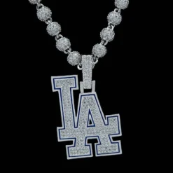 LA Dodgers Pendant -Fashion Jewelry Discount Store la dodgers pendant gld men the gld shop 14