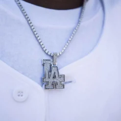 LA Dodgers Pendant -Fashion Jewelry Discount Store la dodgers pendant gld men the gld shop 5