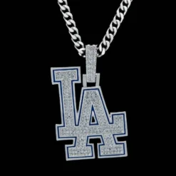 LA Dodgers Pendant -Fashion Jewelry Discount Store la dodgers pendant gld men the gld shop 7