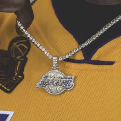 LA Lakers Pendant -Fashion Jewelry Discount Store la lakers pendant gld men the gld shop 1