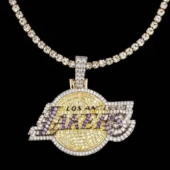 LA Lakers Pendant -Fashion Jewelry Discount Store la lakers pendant gld men the gld shop 11