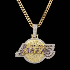 LA Lakers Pendant -Fashion Jewelry Discount Store la lakers pendant gld men the gld shop 7