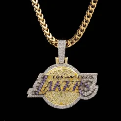 LA Lakers Pendant -Fashion Jewelry Discount Store la lakers pendant gld men the gld shop 8