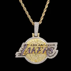 LA Lakers Pendant -Fashion Jewelry Discount Store la lakers pendant gld men the gld shop 9