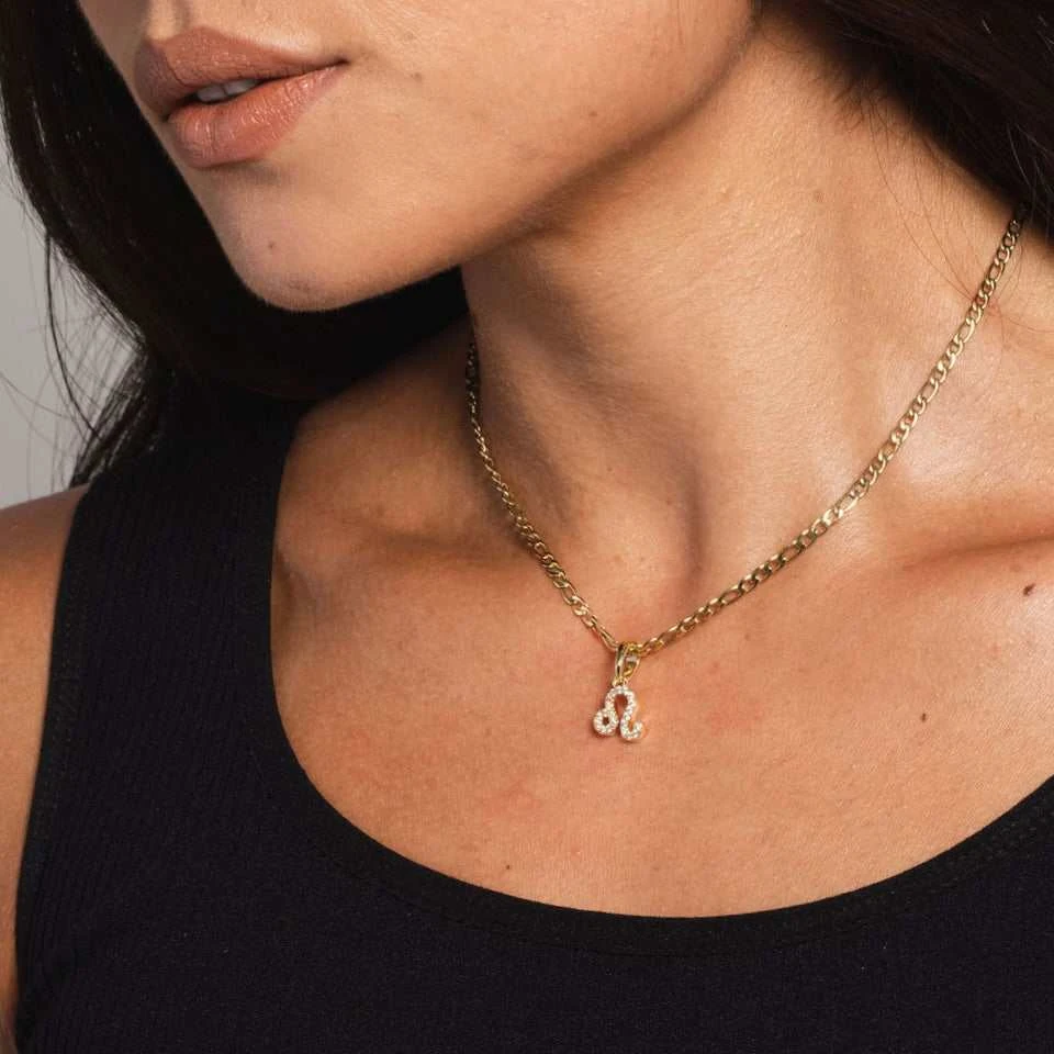 Leo Pave Pendant 2 Leo Pave Pendant - Image 2