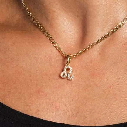 Leo Pave Pendant 1 Leo Pave Pendant