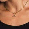 Libra Pave Pendant