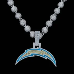 Los Angeles Chargers Pendant -Fashion Jewelry Discount Store los angeles chargers pendant gld men the gld shop 10