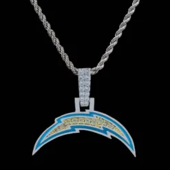 Los Angeles Chargers Pendant -Fashion Jewelry Discount Store los angeles chargers pendant gld men the gld shop 5