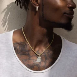 Los Angeles Lakers Micro Pendant 7 Los Angeles Lakers Micro Pendant -Fashion Jewelry Discount Store los angeles lakers micro pendant gld men the gld shop 3 scaled