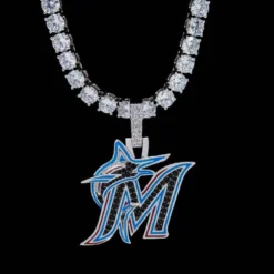 Miami Marlins Pendant 22 Miami Marlins Pendant -Fashion Jewelry Discount Store miami marlins pendant gld men the gld shop 10