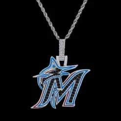 Miami Marlins Pendant 18 Miami Marlins Pendant -Fashion Jewelry Discount Store miami marlins pendant gld men the gld shop 6