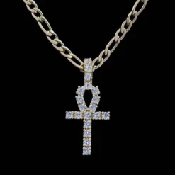 Micro Ankh Cross In Yellow Gold 17 Micro Ankh Cross In Yellow Gold -Fashion Jewelry Discount Store micro ankh cross in yellow gold gld women the gld shop 8