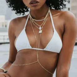 Micro Flat Curb Body Chain