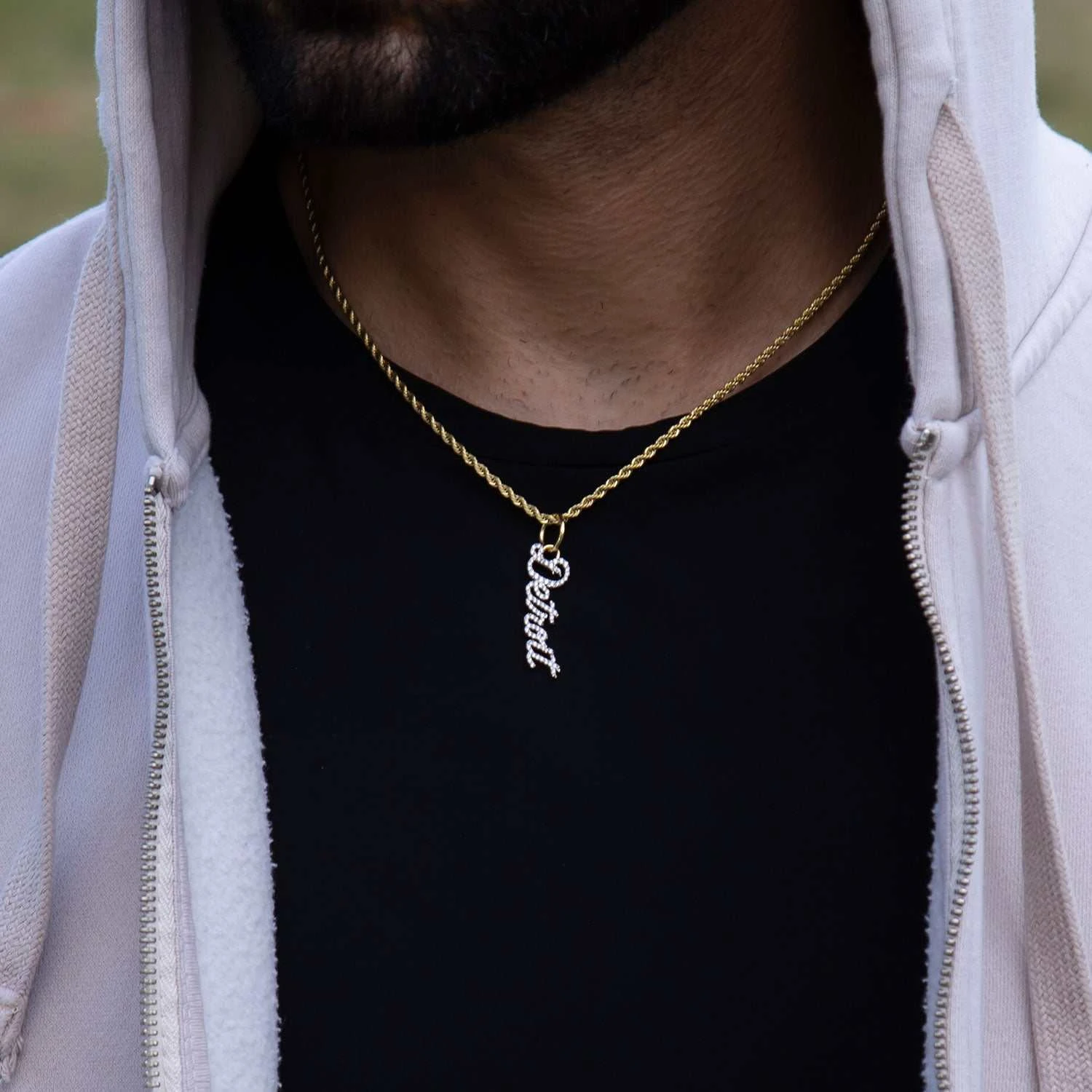 Detroit Tigers Wordmark Pendant 3 Detroit Tigers Wordmark Pendant - Image 3