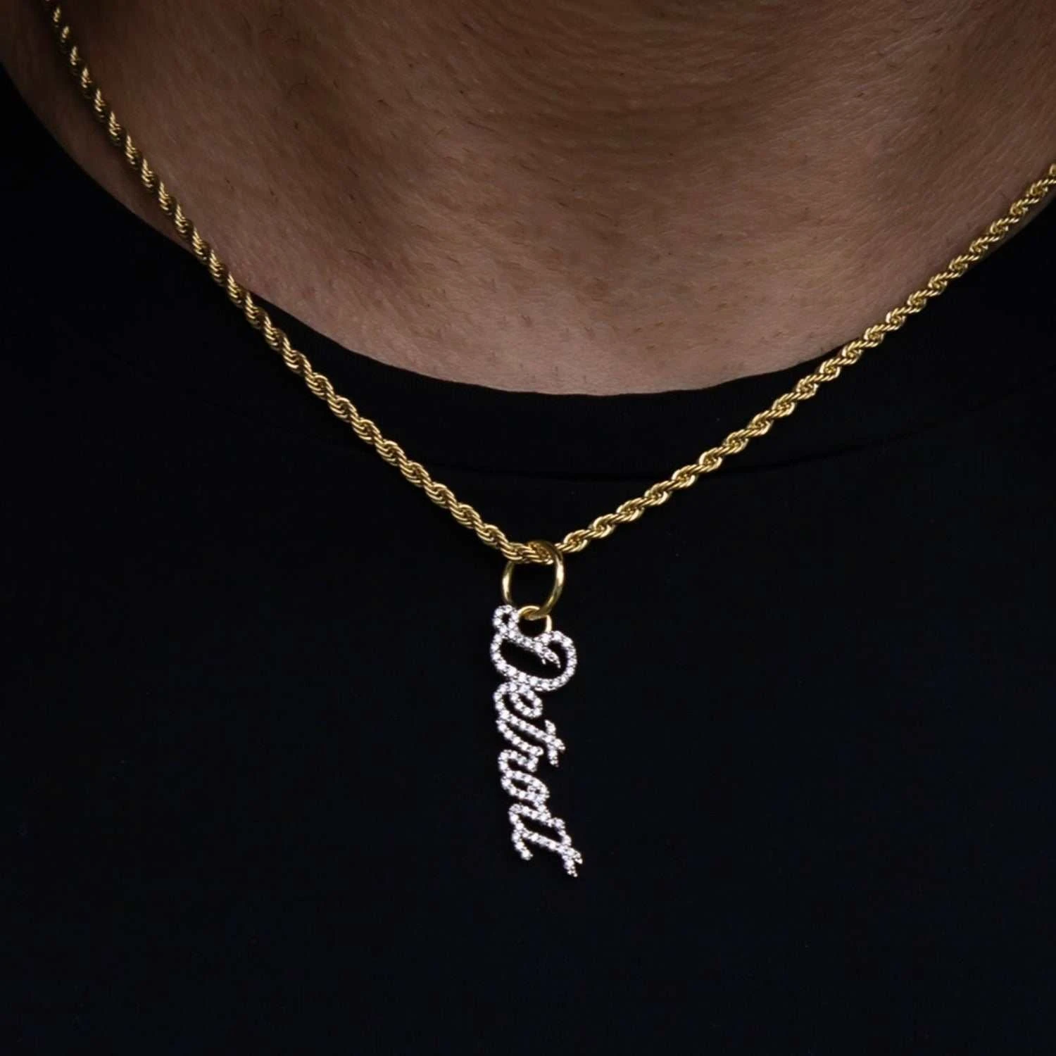 Detroit Tigers Wordmark Pendant 1 Detroit Tigers Wordmark Pendant