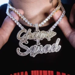 Multi-Layer Baguette Custom Font -Fashion Jewelry Discount Store multi layer baguette custom font gld men the gld shop 4