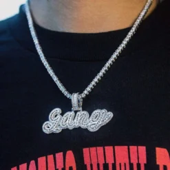 Multi-Layer Baguette Custom Font -Fashion Jewelry Discount Store multi layer baguette custom font gld men the gld shop 5