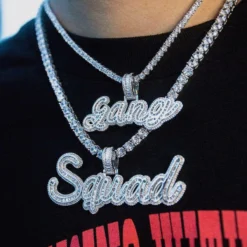 Multi-Layer Baguette Custom Font -Fashion Jewelry Discount Store multi layer baguette custom font gld men the gld shop 6