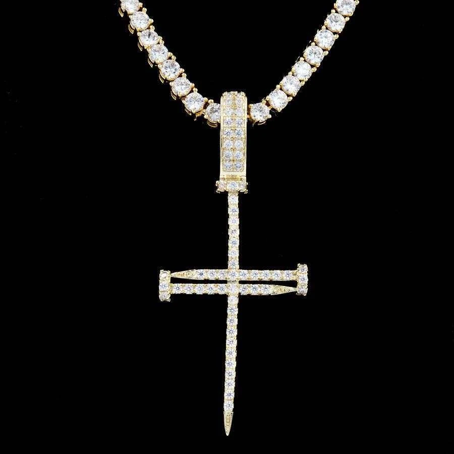 Nail Cross In Yellow Gold 7 Nail Cross In Yellow Gold - Image 7