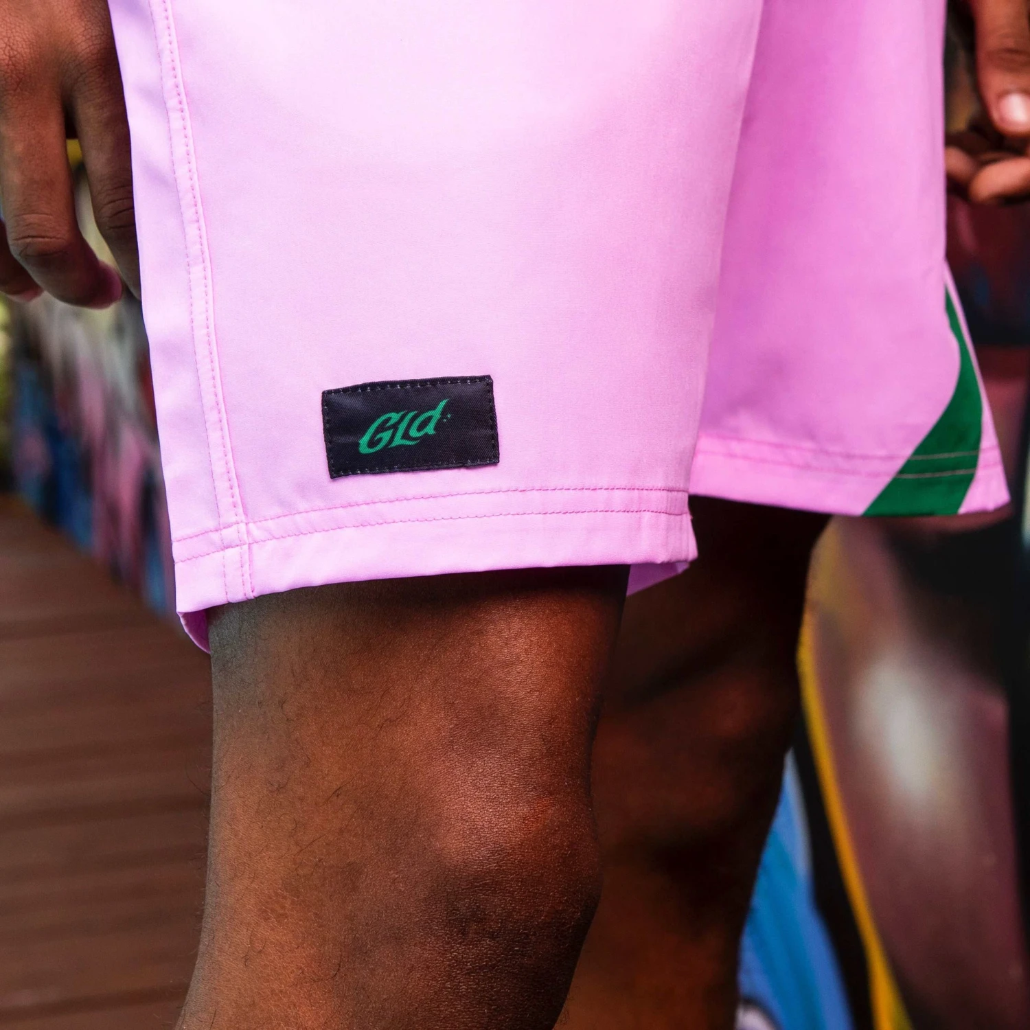 Neon Pink Summer Board Shorts 3 Neon Pink Summer Board Shorts - Image 3