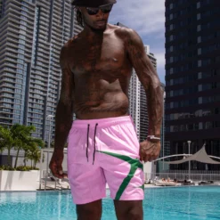 Neon Pink Summer Board Shorts 8 Neon Pink Summer Board Shorts -Fashion Jewelry Discount Store neon pink summer board shorts gld men the gld shop 4 scaled