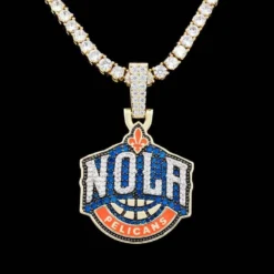 New Orleans Pelicans Pendant -Fashion Jewelry Discount Store new orleans pelicans pendant gld men the gld shop 10