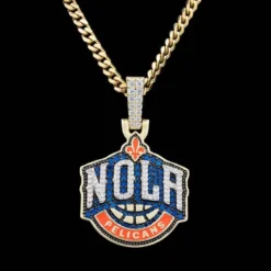 New Orleans Pelicans Pendant -Fashion Jewelry Discount Store new orleans pelicans pendant gld men the gld shop 5