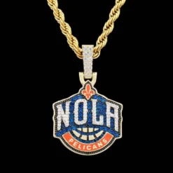New Orleans Pelicans Pendant -Fashion Jewelry Discount Store new orleans pelicans pendant gld men the gld shop 8